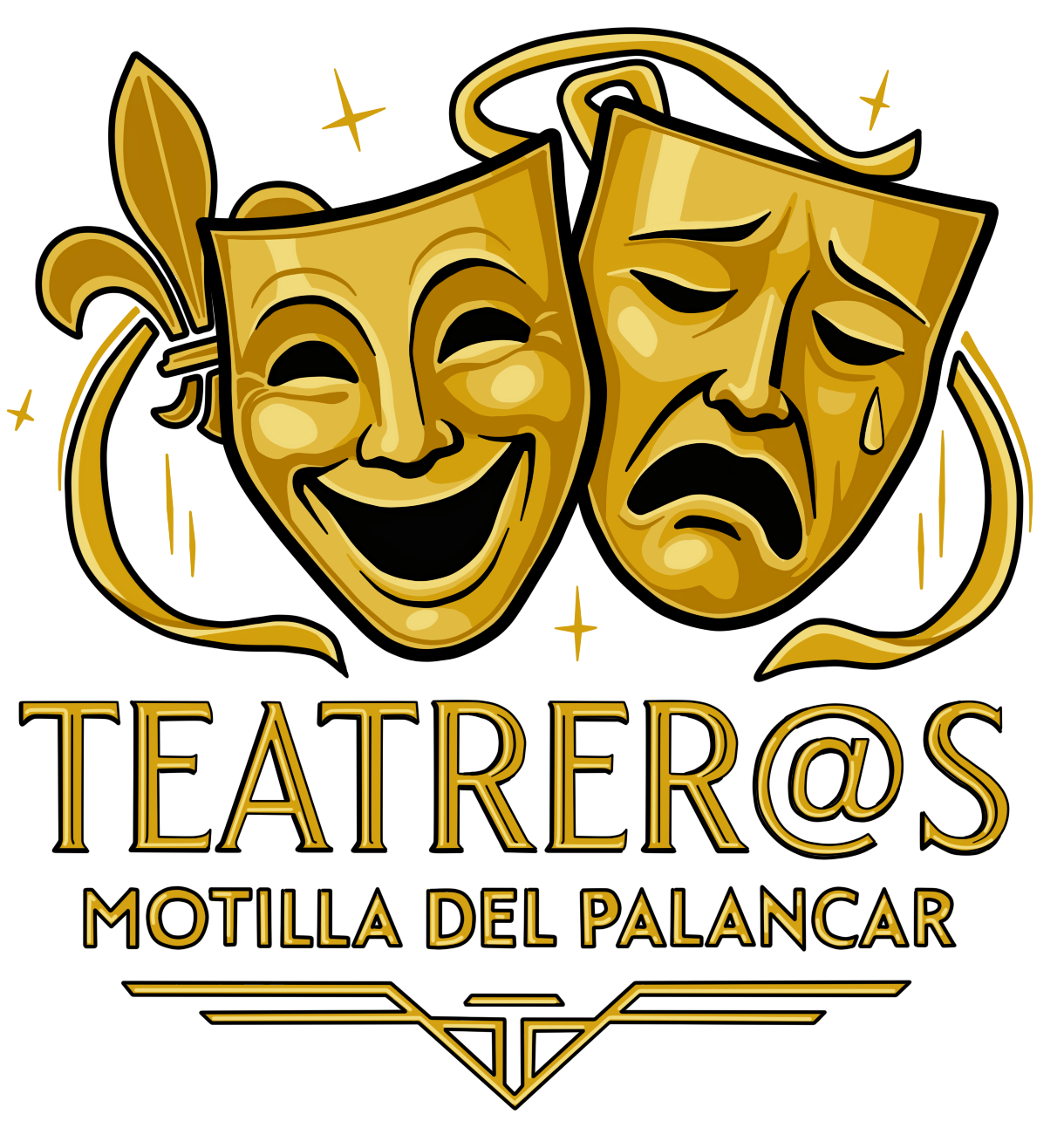 Logotipo del Festival de Teatro de Motilla del Palancar — Asociación Teatrer@s